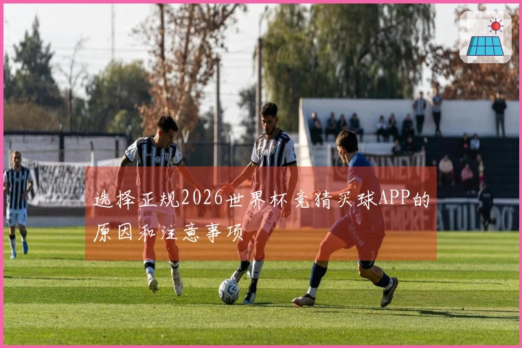 选择正规2026世界杯竞猜买球APP的原因和注意事项